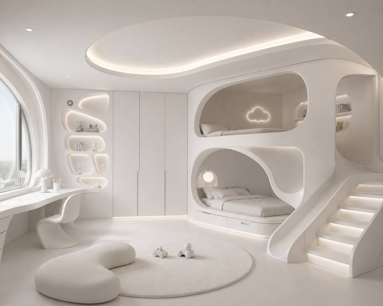 Casa Onda — Sculptural Minimalism residential interior in Los Angeles (5 of 7)